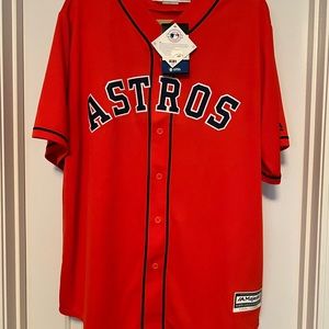 NWT Astros Verlander Jersey Orange Size XL Men’s/Unisex